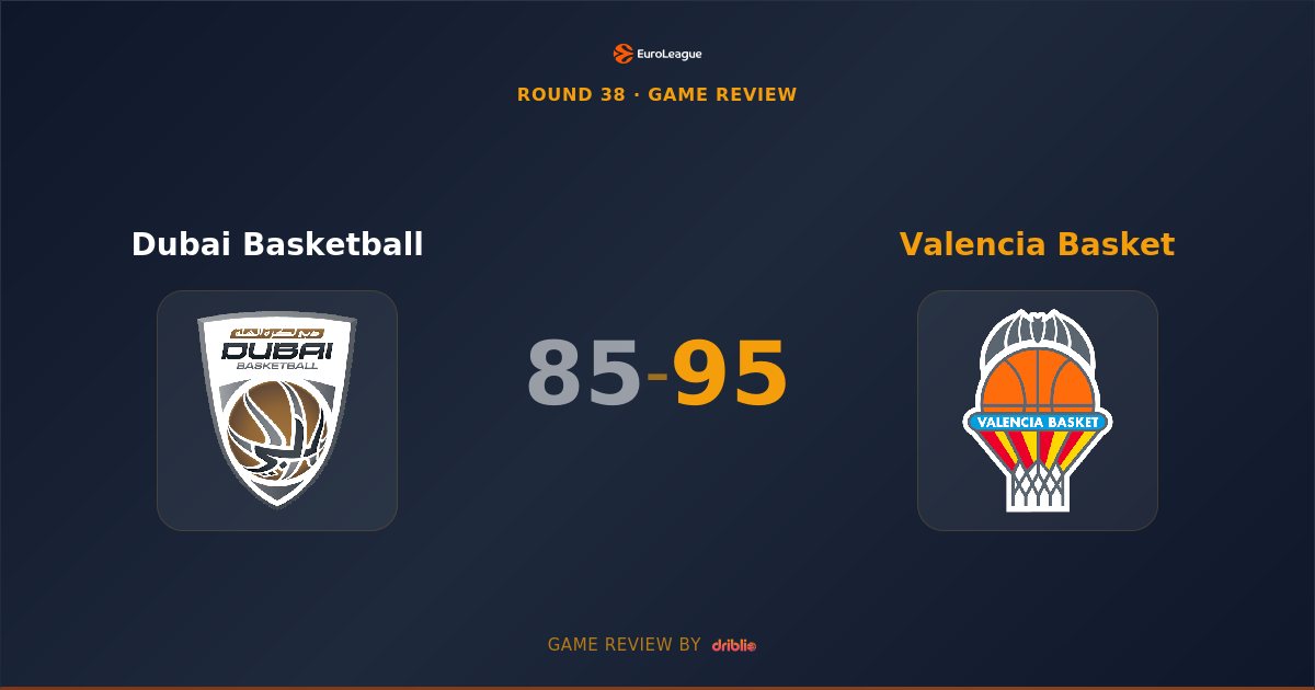 Valencia Surge Past Dubai to Seize Second Place in EuroLeague Standings
