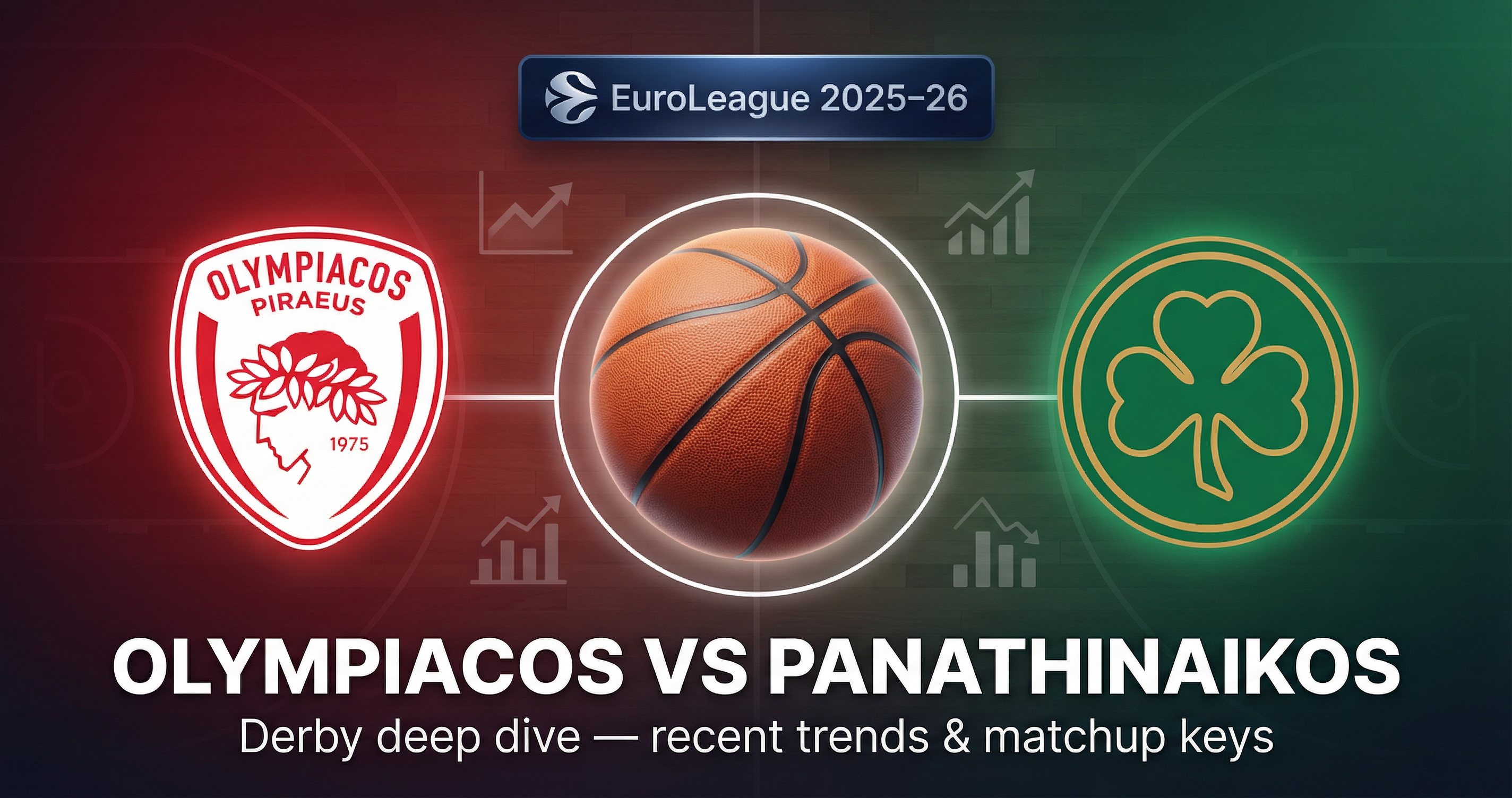 EuroLeague Derby Deep Dive: Olympiacos vs Panathinaikos — the streak, the stars, and the March 6 keys